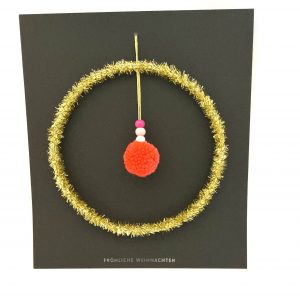 Anhänger "Kugel groß gold"