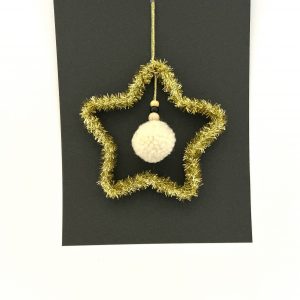 Anhänger "Stern gold"