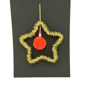 Anhänger "Stern gold"