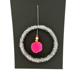 Anhänger "Kugel klein silber"